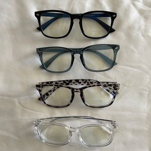 Anti-Blue Light Glasses | Set of 4